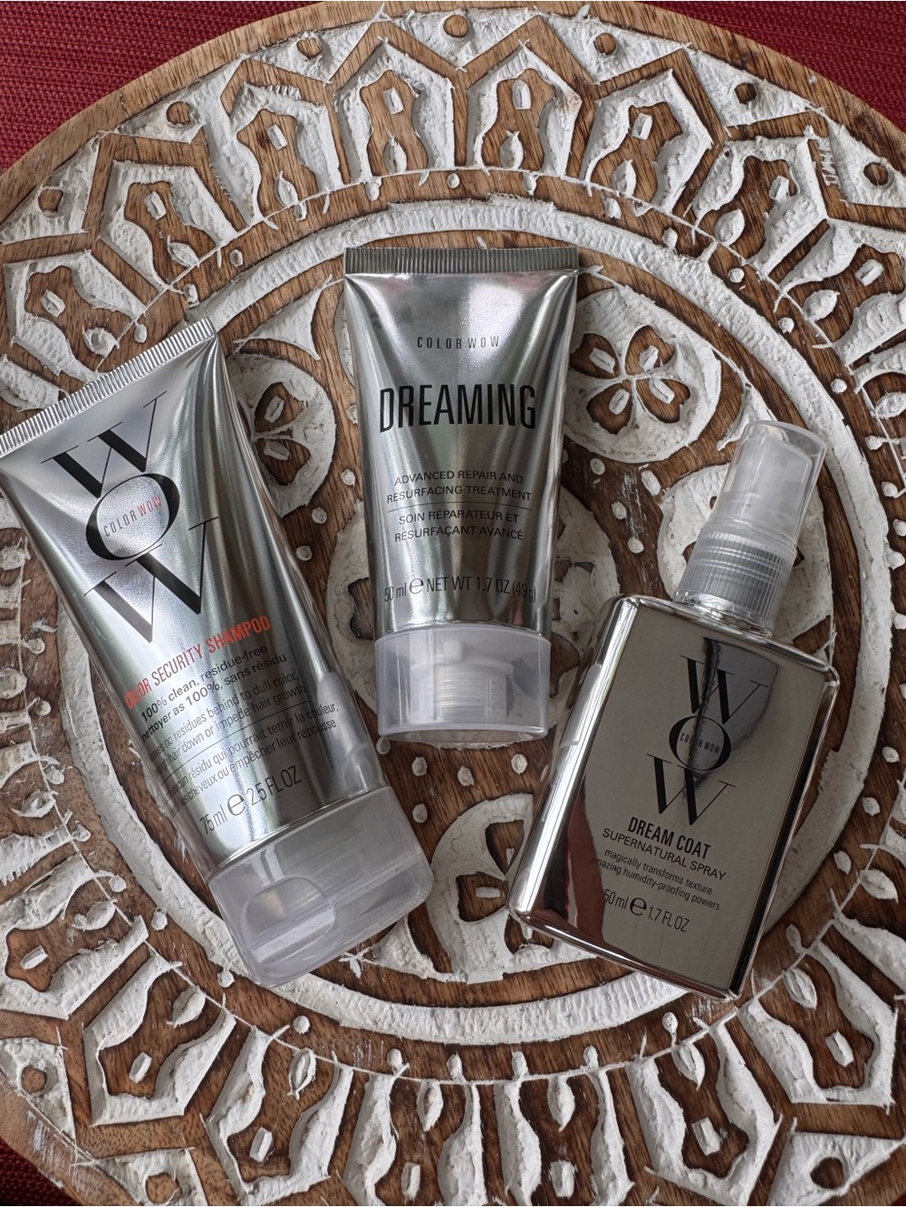 COLOR WOW Anti-Frizz Dream Team 3-Piece Hair Set New in Box